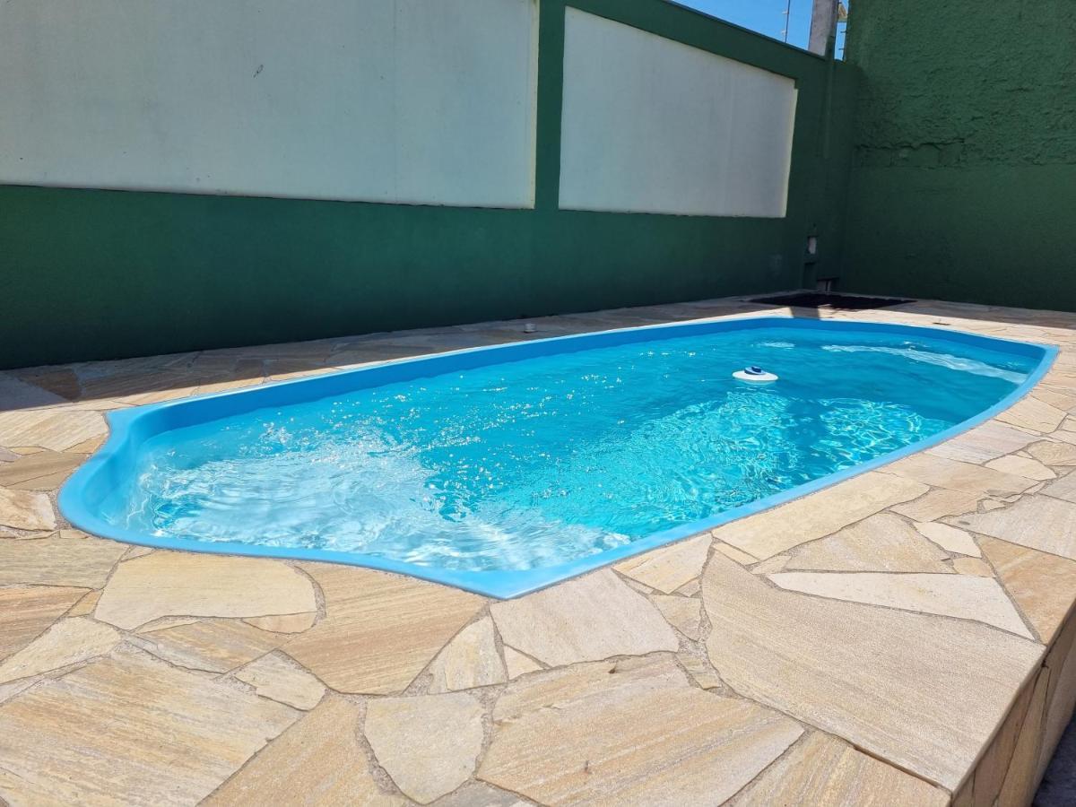 Confortável casa com piscina e churrasqueira a 100m da praia Caraguatatuba Exterior foto